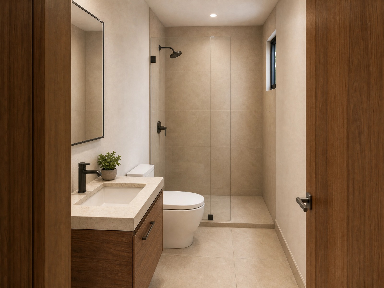 Baño principal de la Casa Tipo A Premium