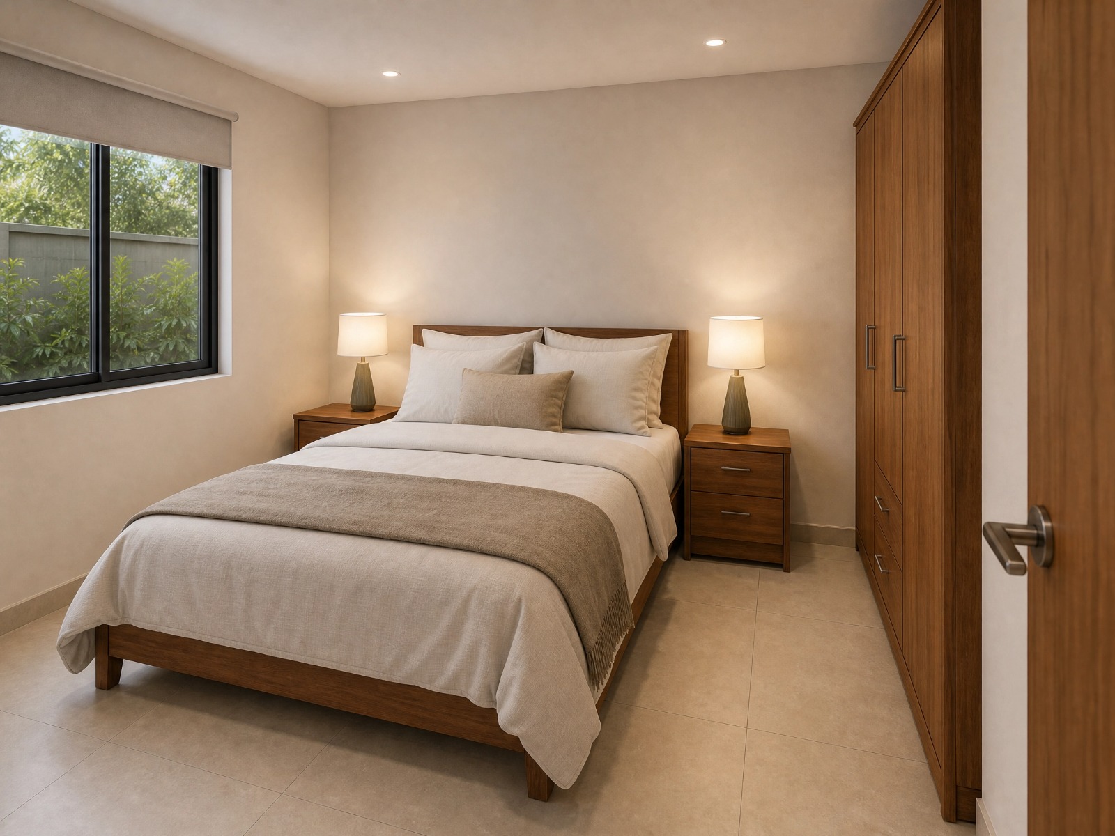 Habitación principal de la Casa Tipo A Premium