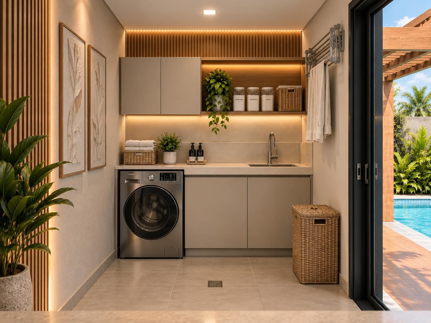 Zona de labores de la Casa Tipo A Premium